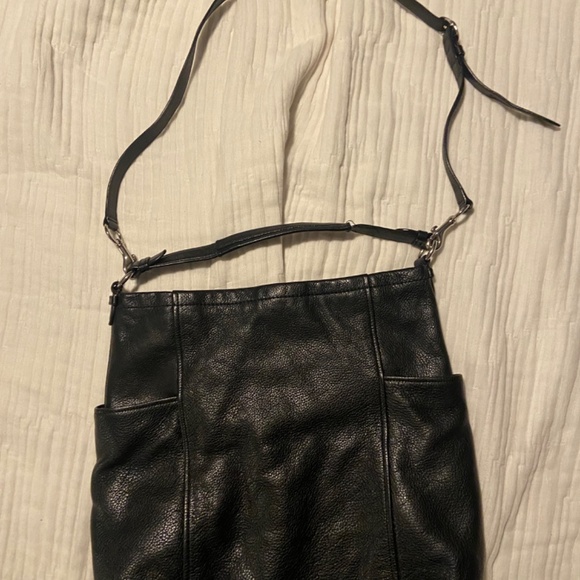 Coach Park Signature Hobo Black Leather - Picture 2 of 5